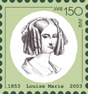 Vlag 150 jaar Louise-Marie